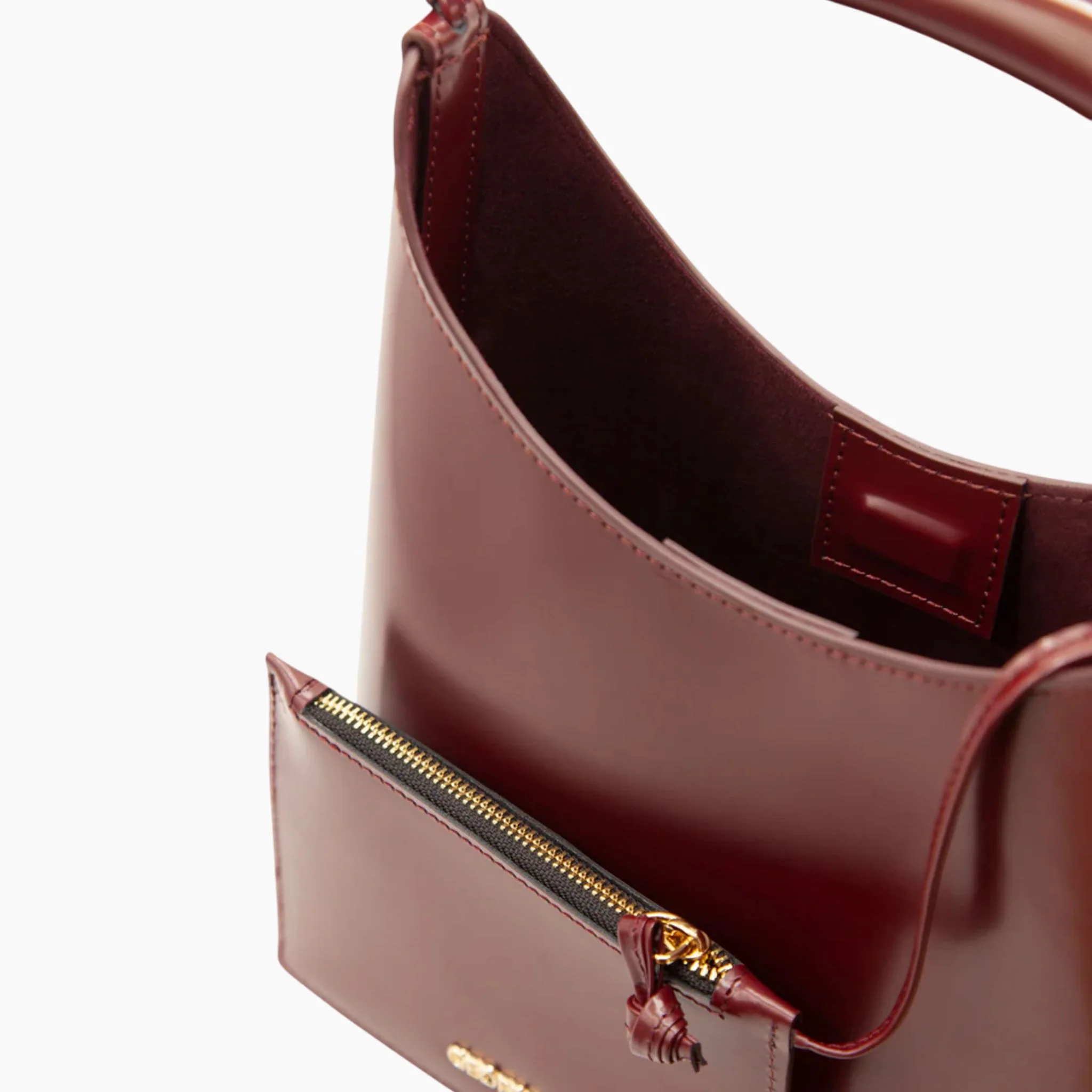 Blake Medium Brushed - Nappa Burgundy - Image 4