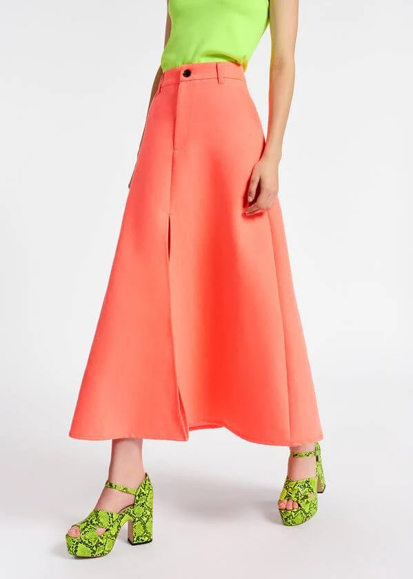 Diner Flared Bottom Skirt - Hazard - Image 3