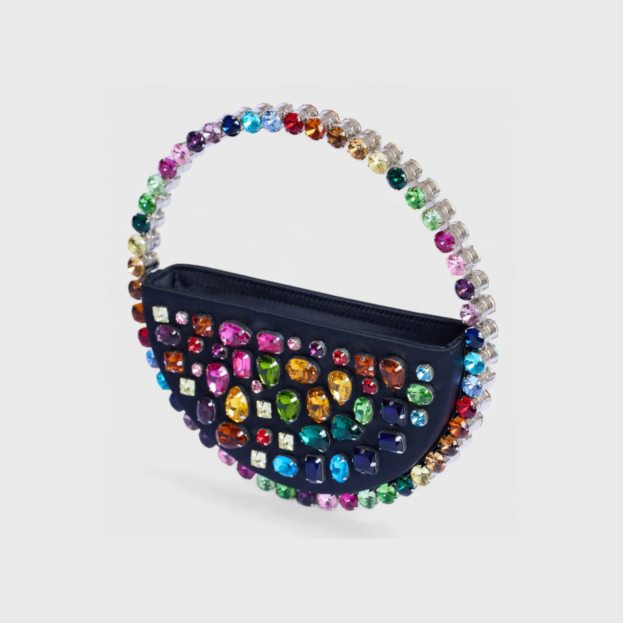 Eternity Stones Embroidery Clutch - Rainbow - Image 4