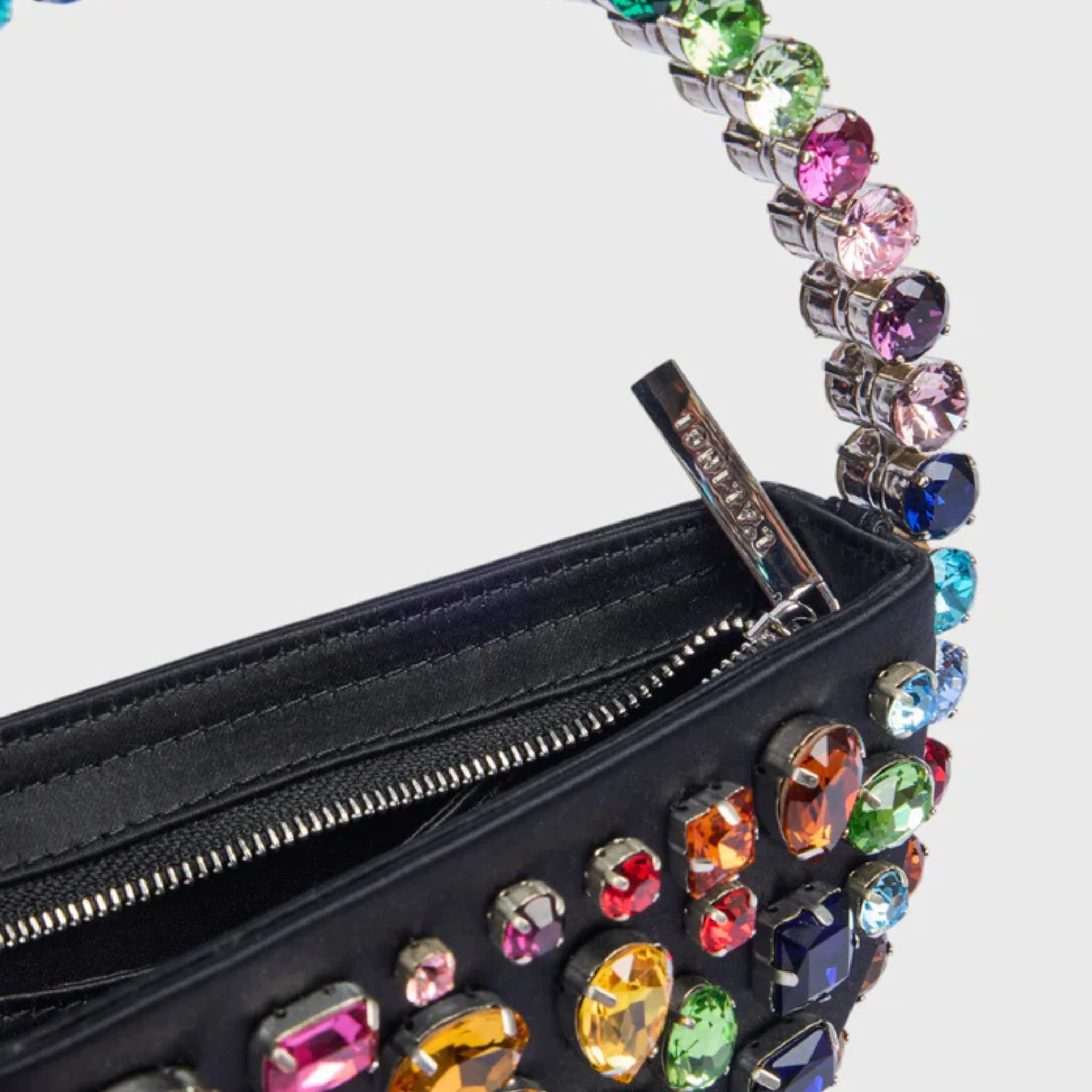 Eternity Stones Embroidery Clutch - Rainbow - Image 6