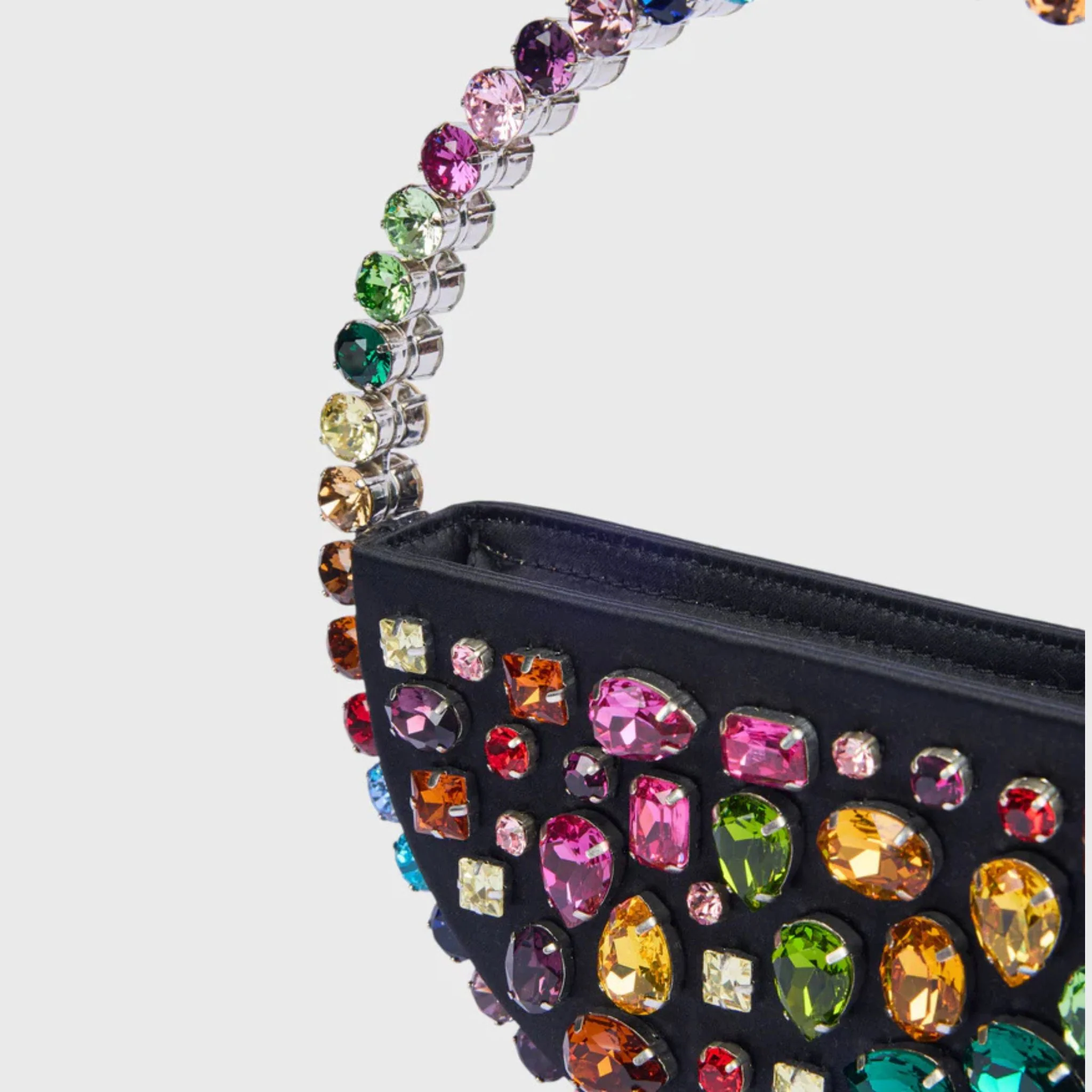 Eternity Stones Embroidery Clutch - Rainbow - Image 7