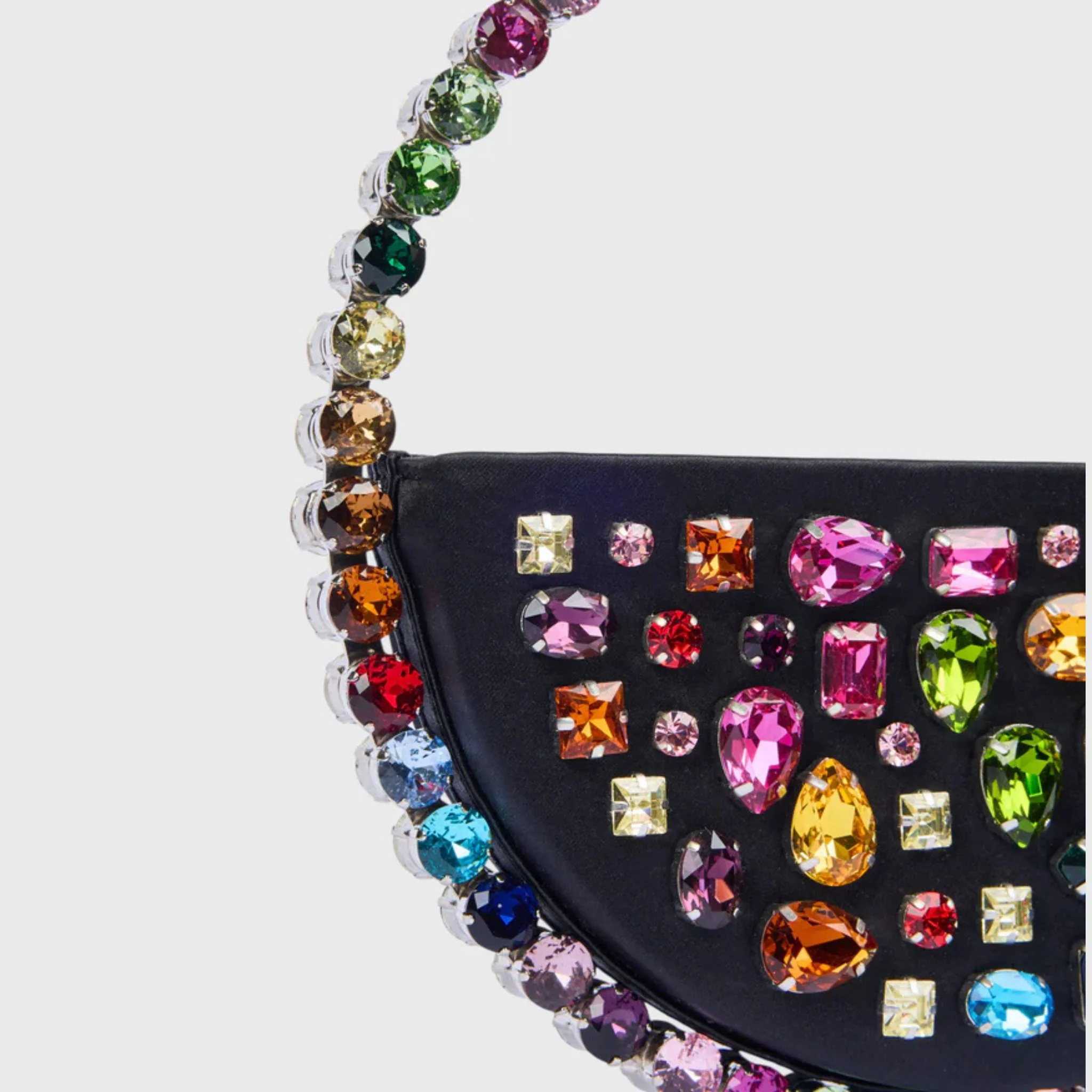 Eternity Stones Embroidery Clutch - Rainbow - Image 8
