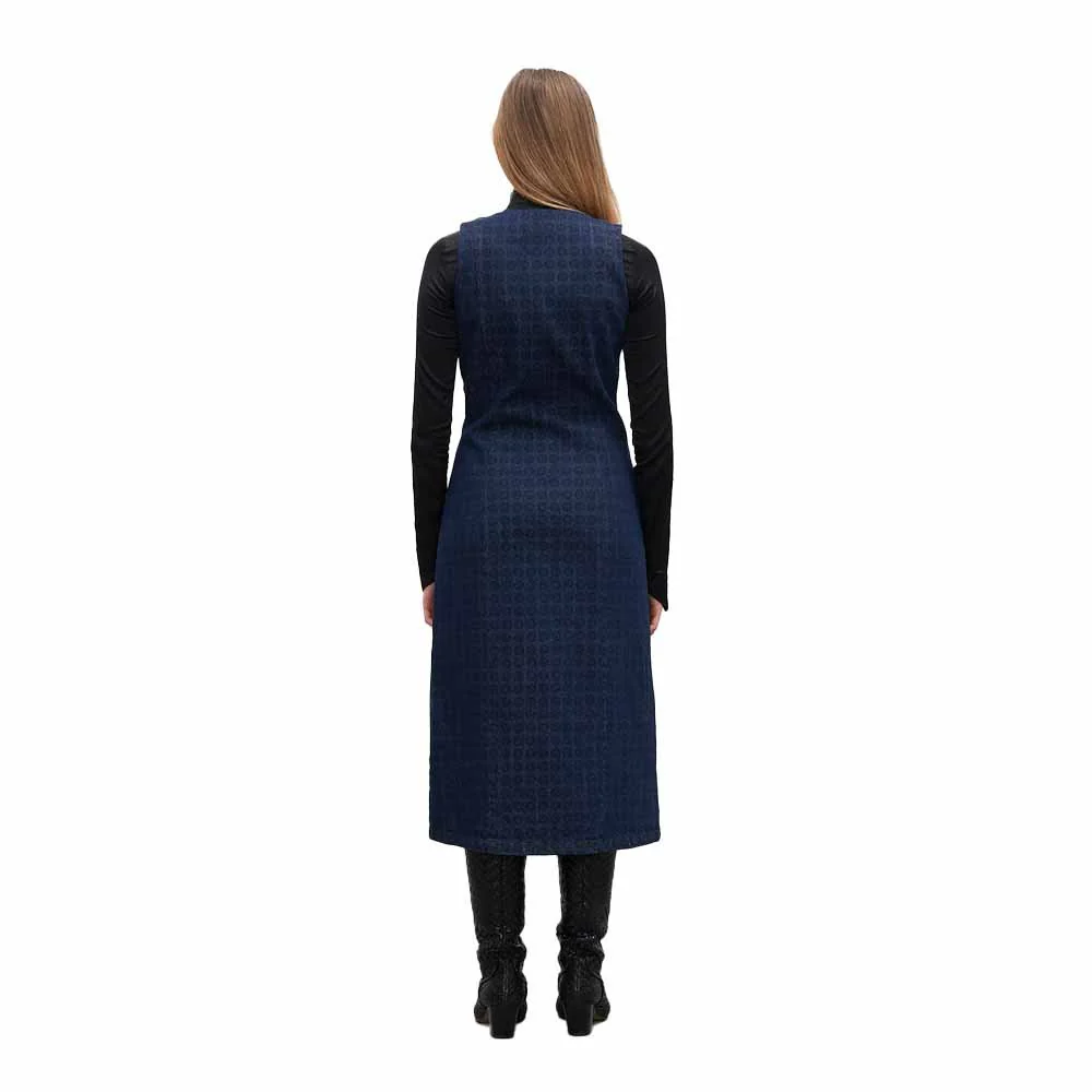 Calvinia Dress - Blue & Black - Image 3