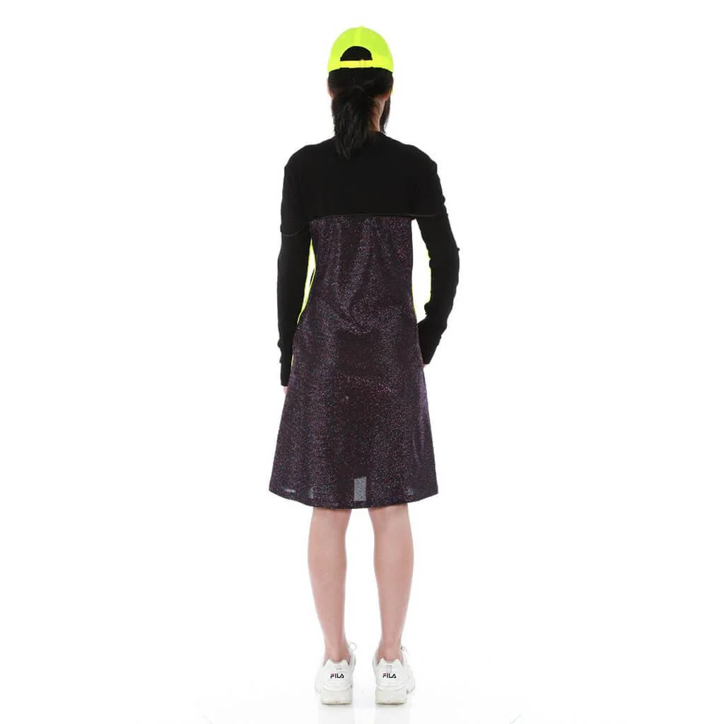 Glitter Jersey Dress - Image 3