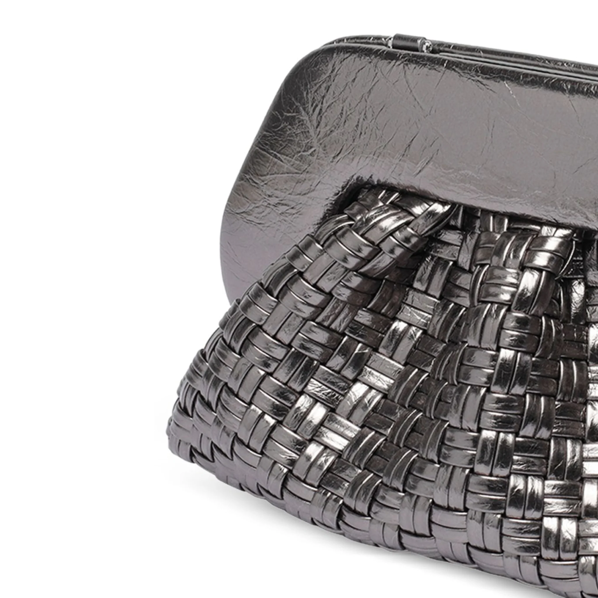 Gea Micro Weaved Laminated - Dark Silver - Image 3
