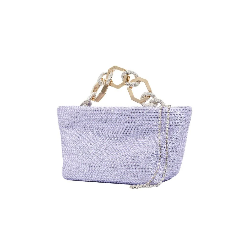 Jessye Lame Bag - Violet - Image 3