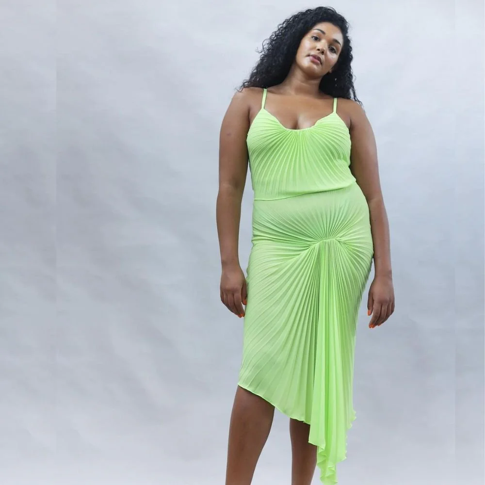 Lime Dazed Dress - Image 2