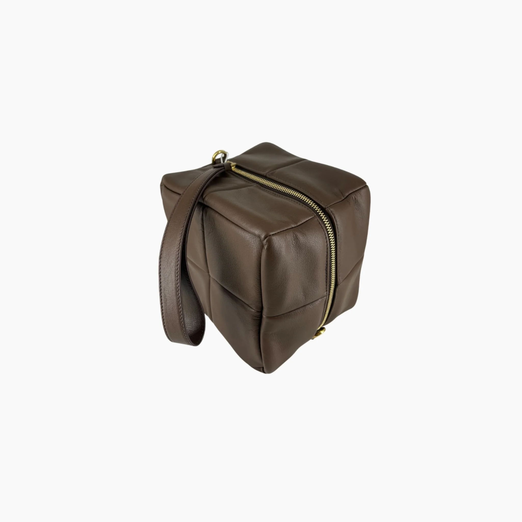 Grid Clutch - Chocolate - Image 2