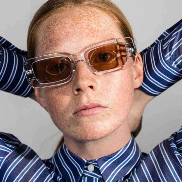 Kenny Sunglasses - Clear Brown - Image 2