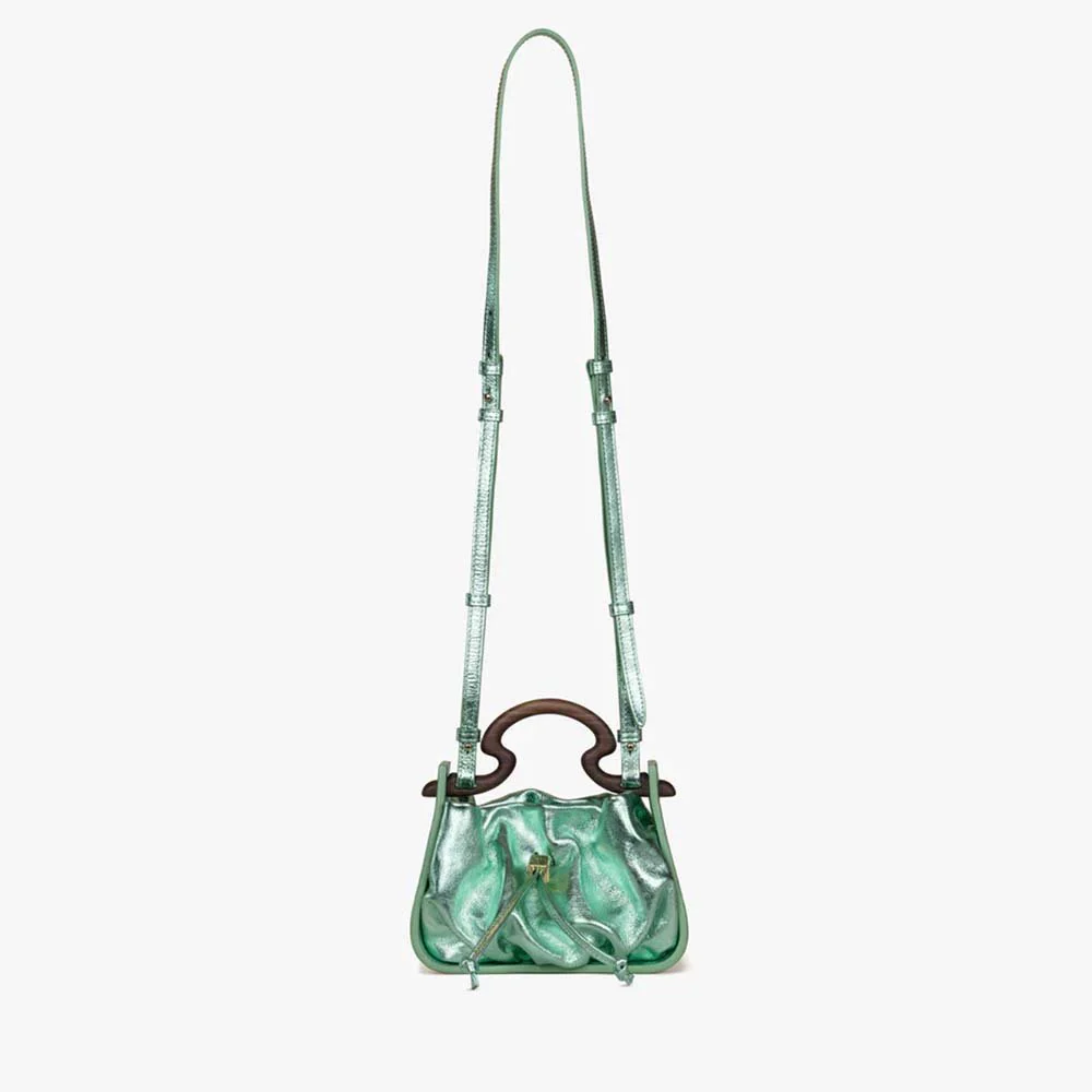 Nemidiana La Mini Glam Green Bag - Image 5