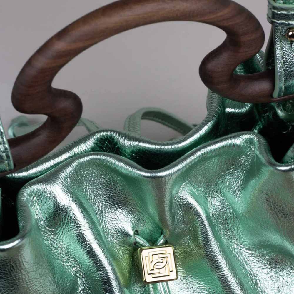Nemidiana La Mini Glam Green Bag - Image 6