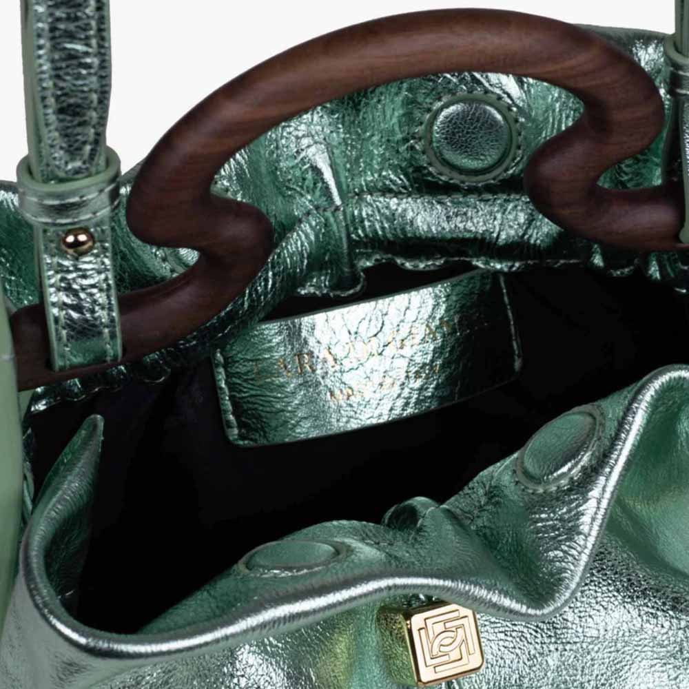 Nemidiana La Mini Glam Green Bag - Image 9