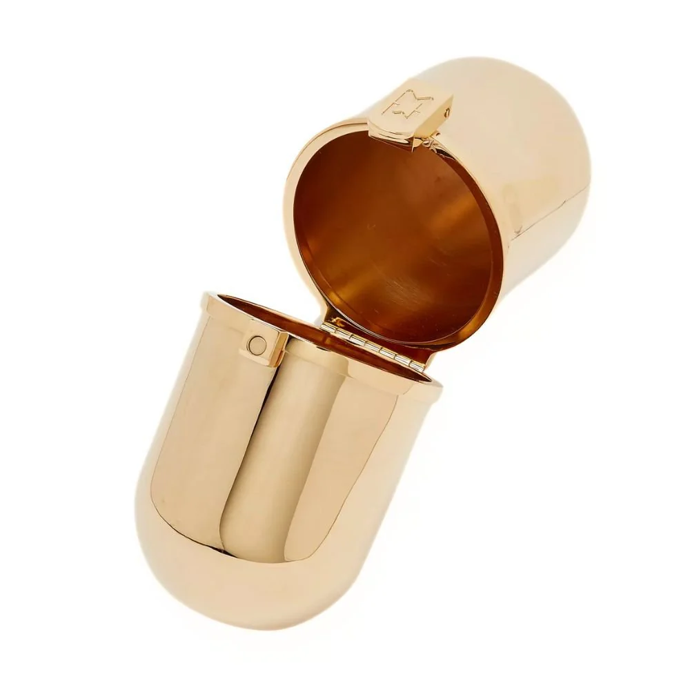 Reflective Pill Bag - Gold - Image 3