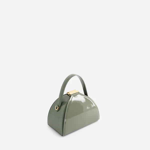 Pandora Mini Bag - Patent Sage - Image 4