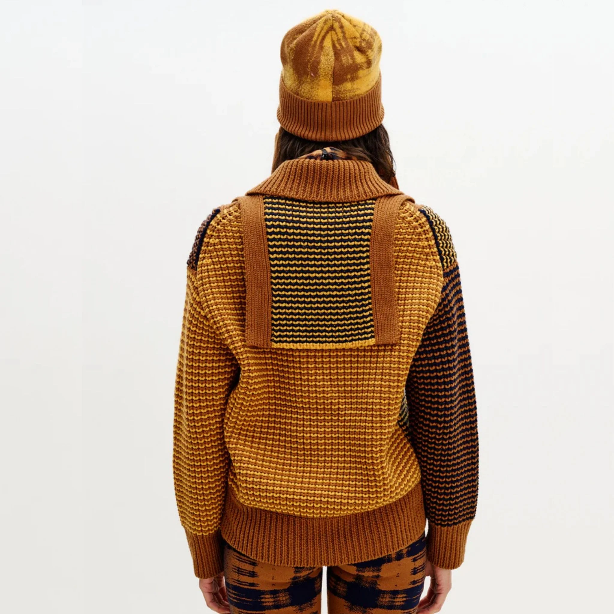 Joris Merino Wool Chunky Sweater- Masada Brown - Image 3