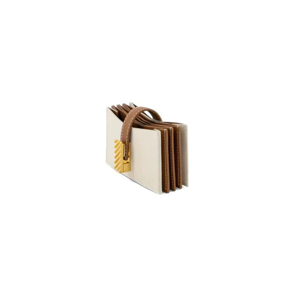 Isla Cardholder - Chèvre Light Cream - Image 3