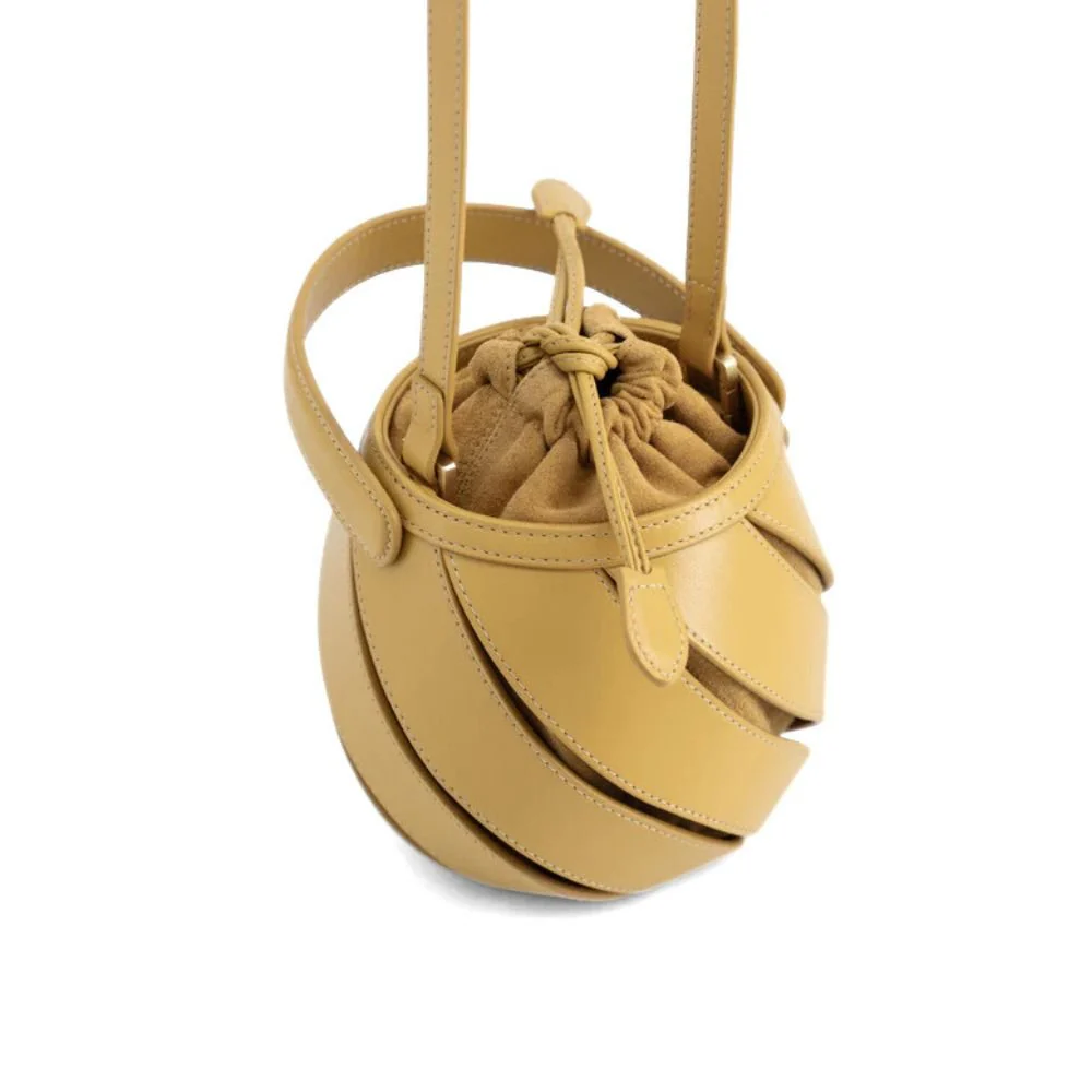 Mini Helix Bag - Vintage Yellow - Image 4