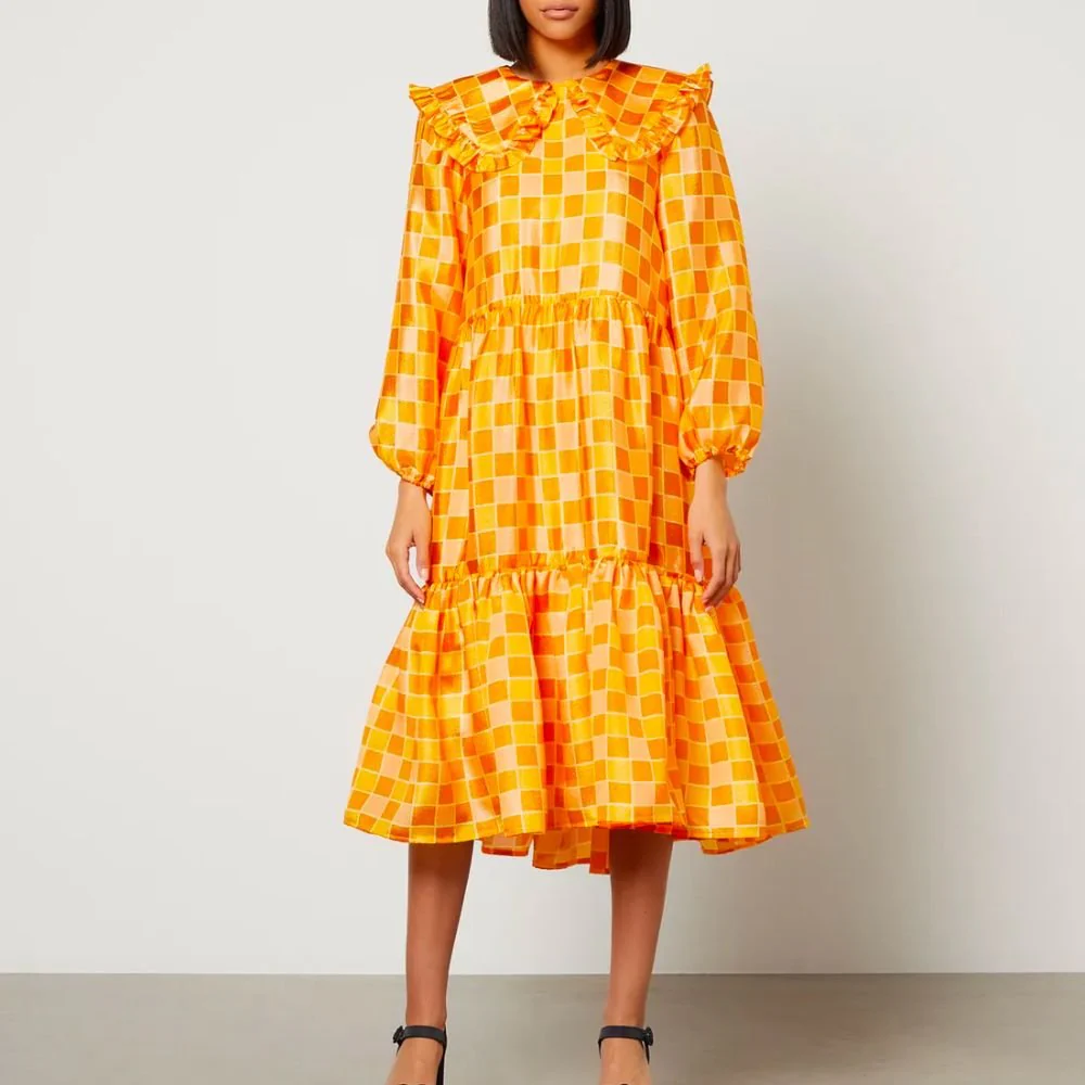 Stefanie Joe Orange Dress - Image 2
