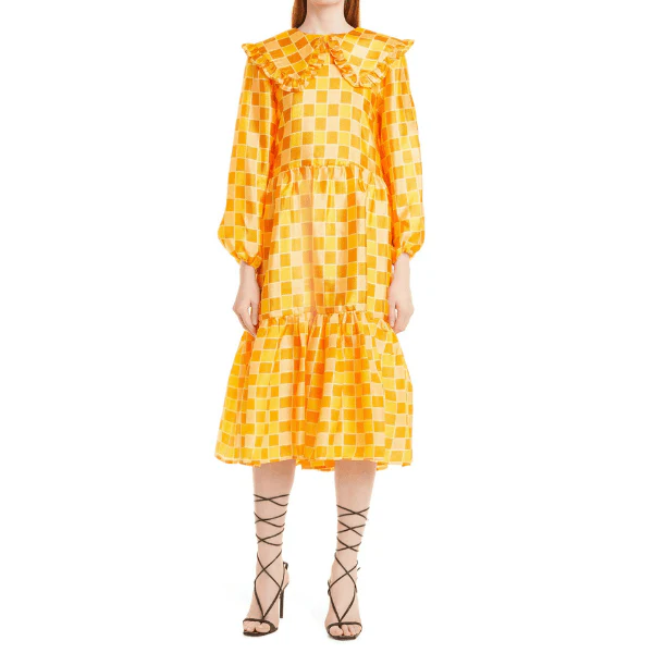 Stefanie Joe Orange Dress - Image 3