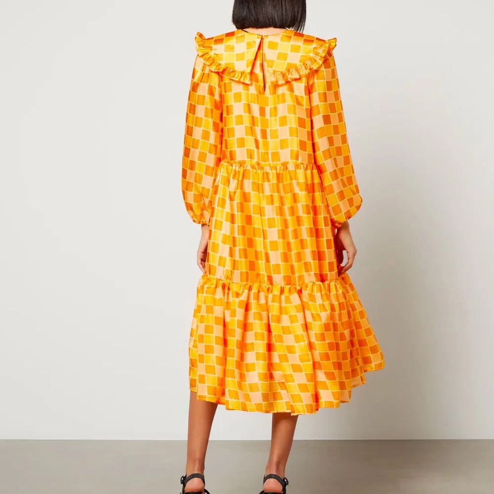 Stefanie Joe Orange Dress - Image 4