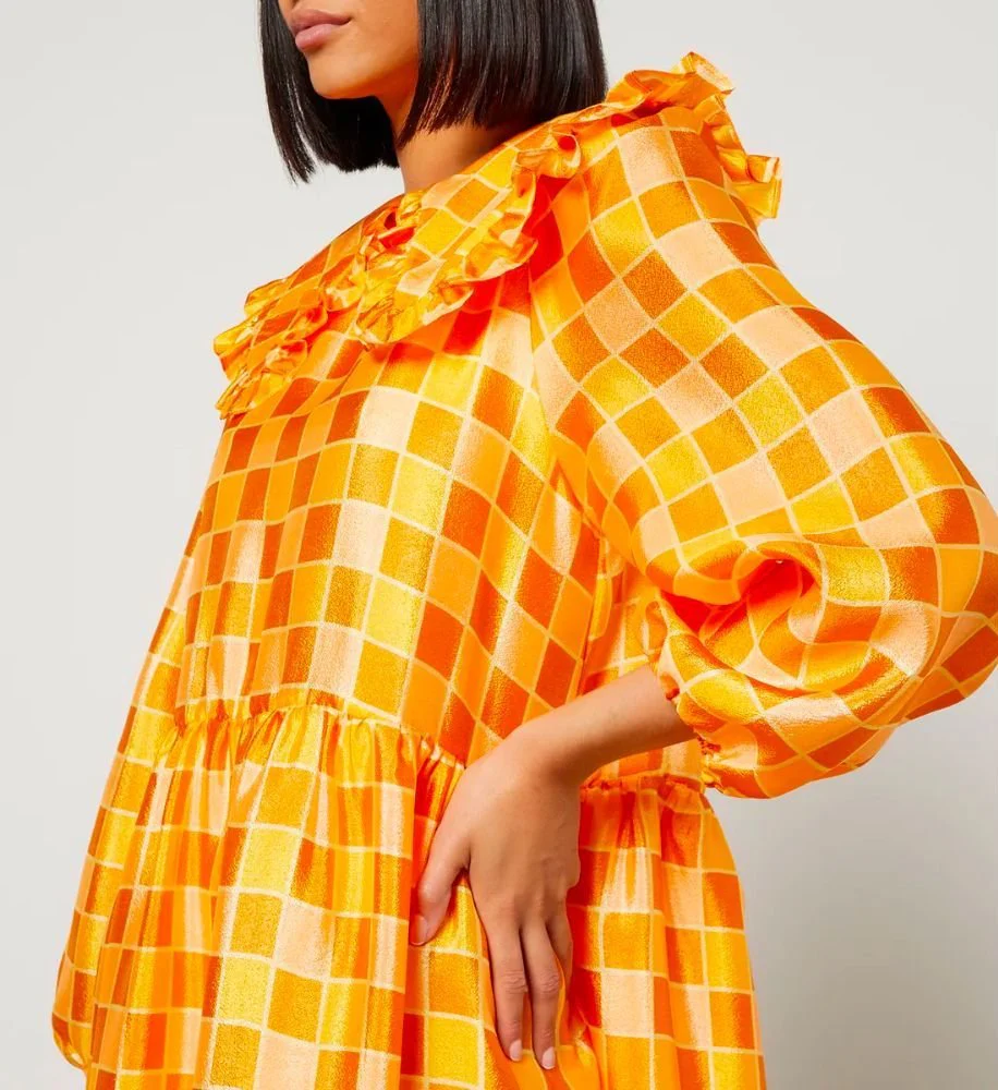 Stefanie Joe Orange Dress - Image 5