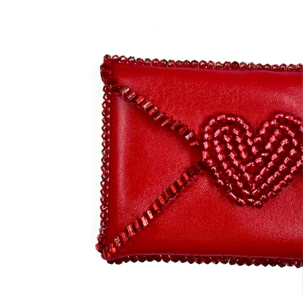 Love Letter Red Cardholder - Image 3